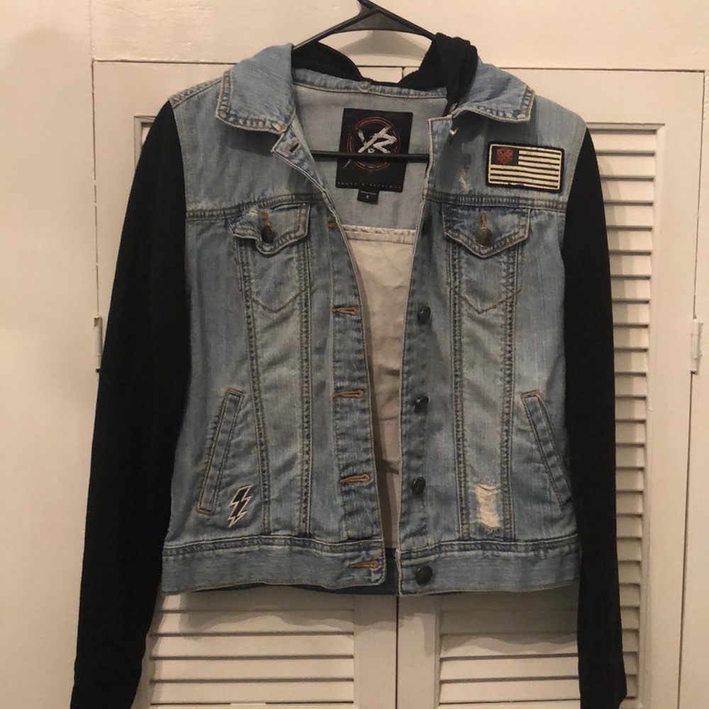 Young and reckless jean jacket.